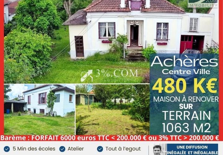 Terra a Achères, Yvelines, Achères - € 455.000 | Ref: 431_V5230055795 - foto 1