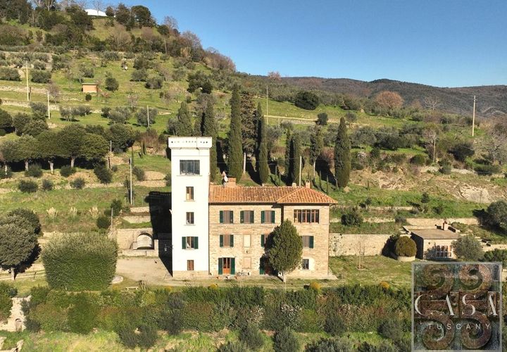 Villa i Cortona, Arezzo, Cortona - € 3.170.000 | Ref: v60582-x - foto 1