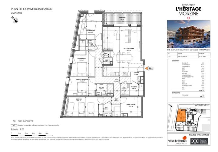 Lejlighed i Morzine, Haute-Savoie, Morzine - € 1.228.000 | Ref: Héritage - A001 - foto 1
