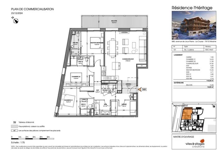 Lejlighed i Morzine, Haute-Savoie, Morzine - € 1.208.000 | Ref: Héritage - foto 1