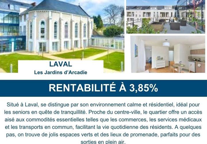 Lejlighed i Laval, Mayenne, Laval - € 119.000 | Ref: 85657291 - foto 1
