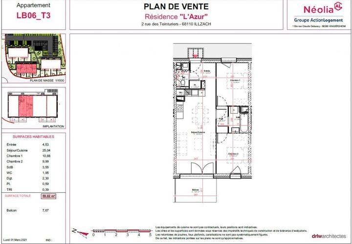 Dupleks i Illzach, Haut-Rhin, Illzach - € 179 575 | Ref: 68-210000024_B06 - foto 1