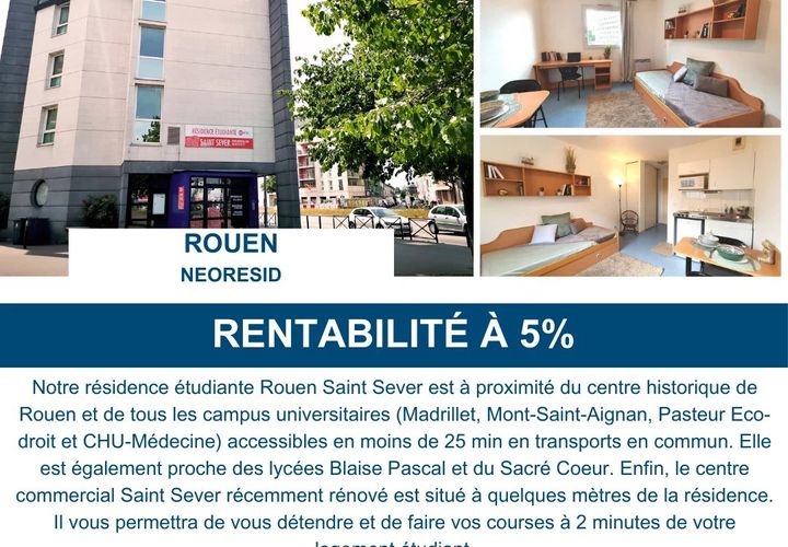 Leilighet i Rouen, Seine-Maritime, Rouen - € 65 900 | Ref: 85791890 - foto 1