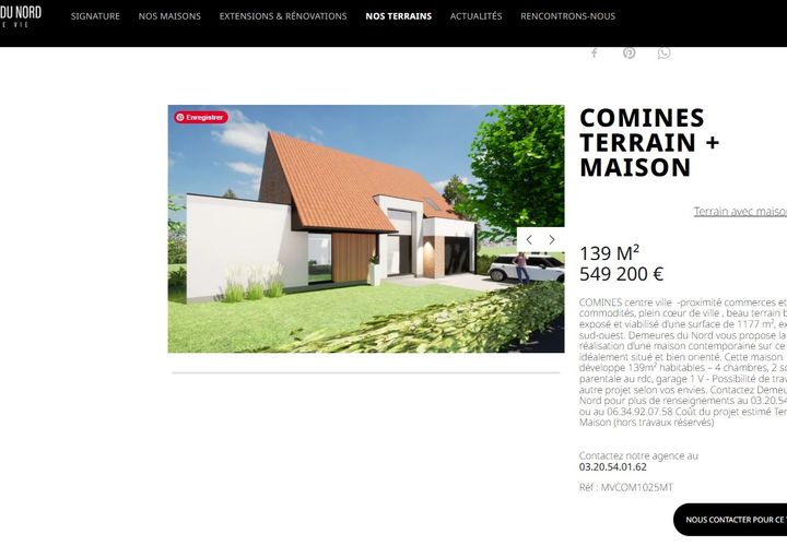 Grond in Comines, Nord, Comines - € 240.000 | Ref: 85933343 - foto 1