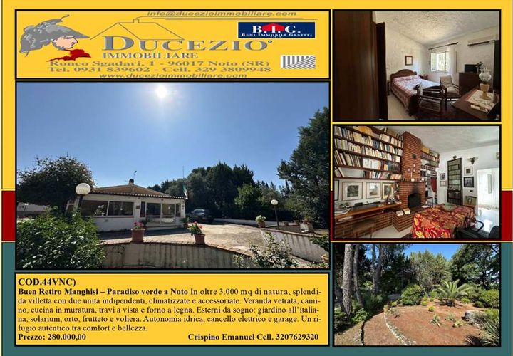 Villa i Noto, Siracusa, Noto - € 280.000 | Ref: 44VNC - foto 1