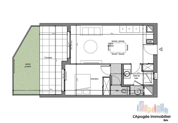 Lejlighed i Uzes, Gard, Uzes - € 250.000 | Ref: 86072565 - foto 1