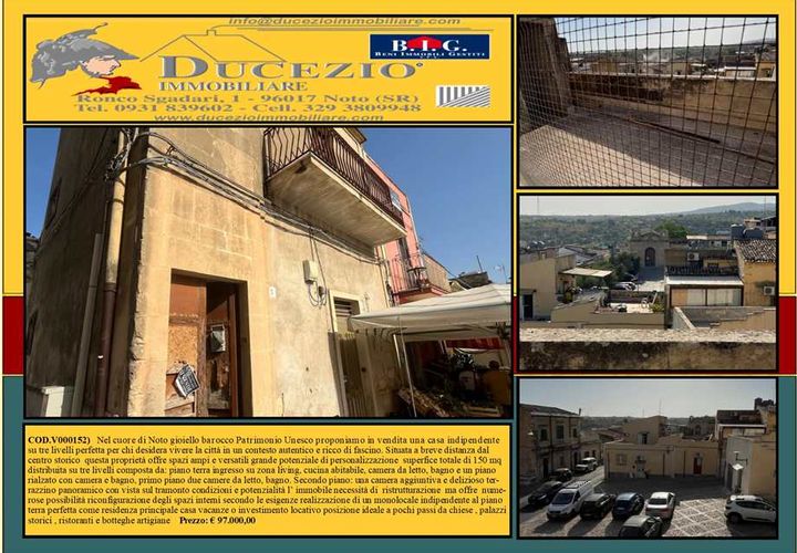 Villa i Noto, Siracusa, Noto - € 97.000 | Ref: V000152 - foto 1