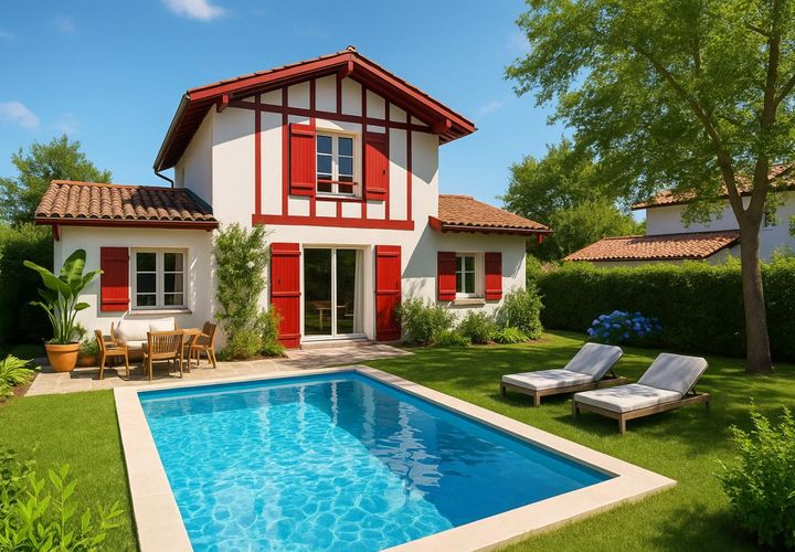 Villa i Anglet, Pyrenees-Atlantiques, Anglet - € 830.000 | Ref: Villa_5_pieces_avec_Piscine - foto 1