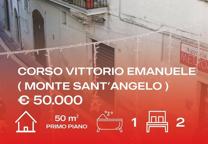 Leilighet i Monte Sant'Angelo, Foggia, Monte Sant'Angelo - € 50 000 | Ref: CORSO VITTORIO EMANUELE - foto 1