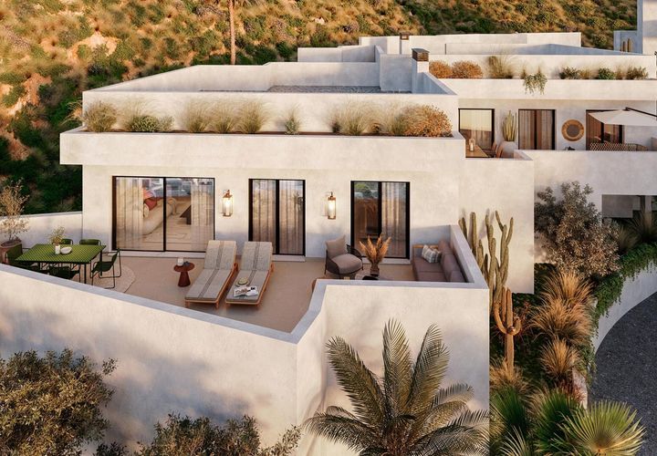 Villa i Mojacar, Almeria, Mojacar - € 391.000 | Ref: LASTERRAZASDEMACENAS-ADOSADO-2D - foto 1