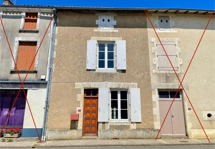 Villa in Alloue, Charente, Alloue - € 44.000 | Ref: 34871 - foto 1
