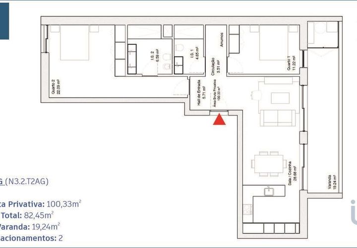 Leilighet i Aveiro, Aveiro, Aveiro - € 483 000 | Ref: 146952 - foto 1