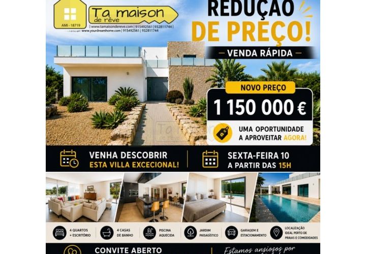 Villa em Quelfes, Faro, Quelfes - € 1.150.000 | Ref: M113 - foto 1
