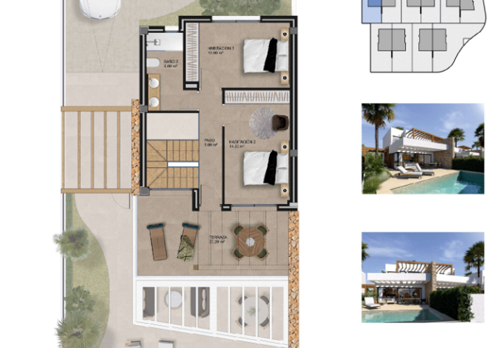 Rækkehus i Monforte Del Cid, Alicante, Monforte Del Cid - € 489.000 | Ref: ADO0011 - foto 1