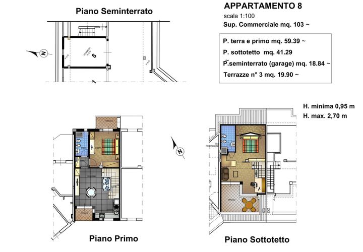 Lejlighed i Montespertoli, Florence, Montespertoli - € 96.000 | Ref: 779 - foto 1