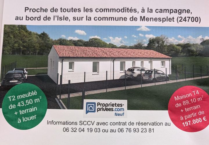 Villa i Menesplet, Dordogne, Menesplet - € 197.000 | Ref: 407332FOU - foto 1