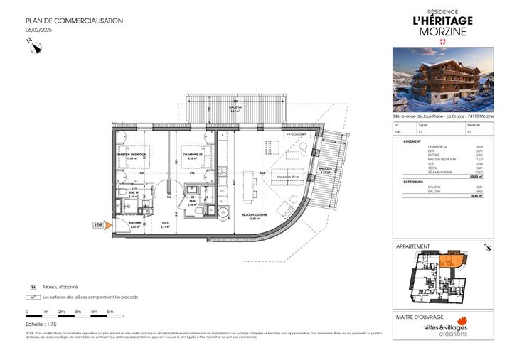 Lejlighed i Morzine, Haute-Savoie, Morzine - € 819.000 | Ref: Heritage - A206 - foto 1