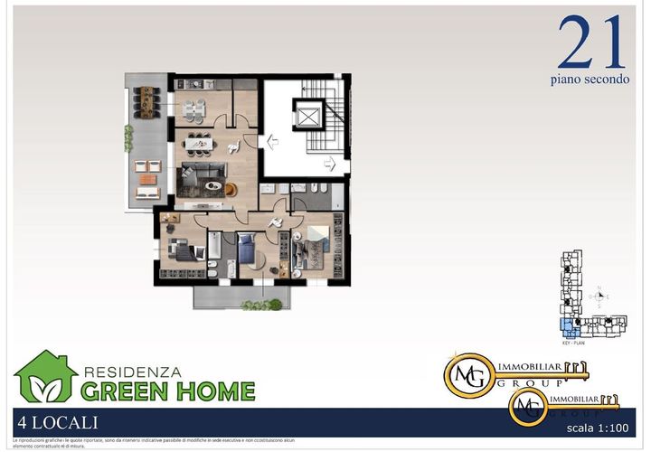 Lejlighed i Vignate, Milan, Vignate - € 434.000 | Ref: APP-SE21 - foto 1