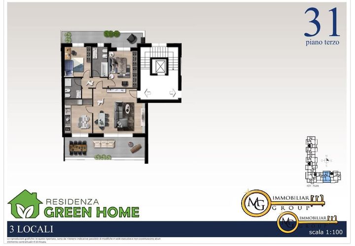 Lejlighed i Vignate, Milan, Vignate - € 395.000 | Ref: APP-SE31 - foto 1