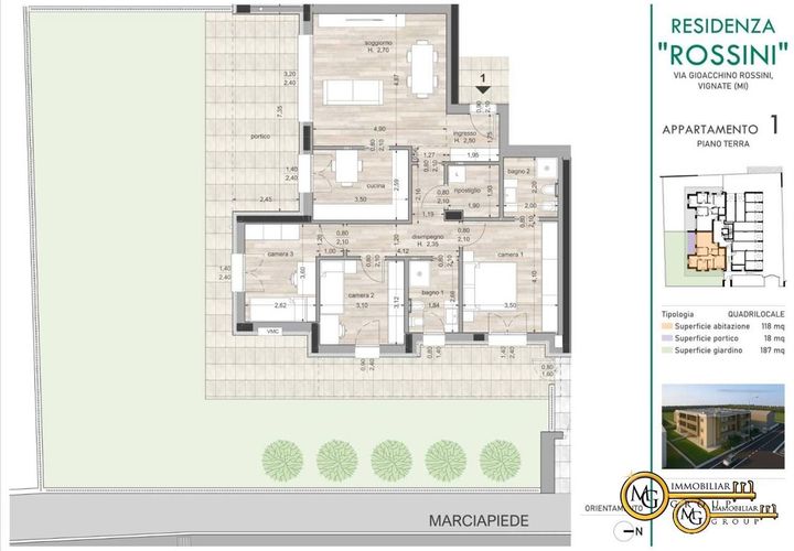 Lejlighed i Vignate, Milan, Vignate - € 440.000 | Ref: ROS-1 - foto 1