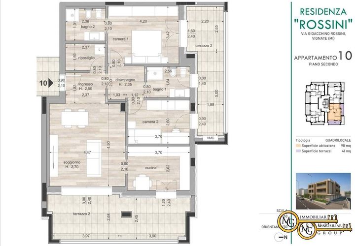 Lejlighed i Vignate, Milan, Vignate - € 380.000 | Ref: ROS-10 - foto 1