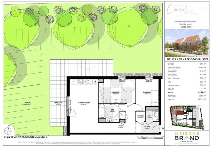 Leilighet i Barr, Bas-Rhin, Barr - € 249 900 | Ref: fr064192 - foto 1