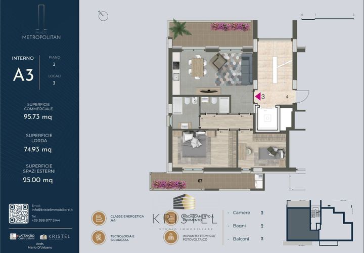 Leilighet i Pescara, Pescara, Pescara - € 306 000 | Ref: MT-A3 - foto 1
