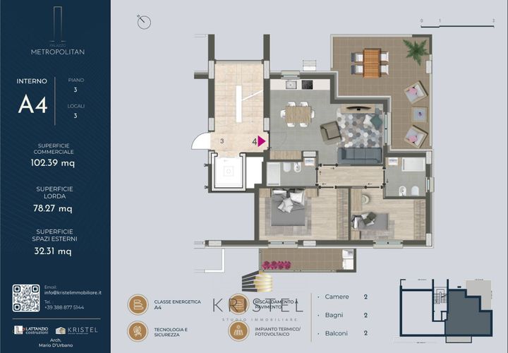 Leilighet i Pescara, Pescara, Pescara - € 327 000 | Ref: MT-A4 - foto 1