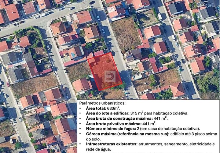 Helårsgrund i Quinta do Conde, Setubal, Quinta do Conde - € 100.000 | Ref: DTJ0227 - foto 1