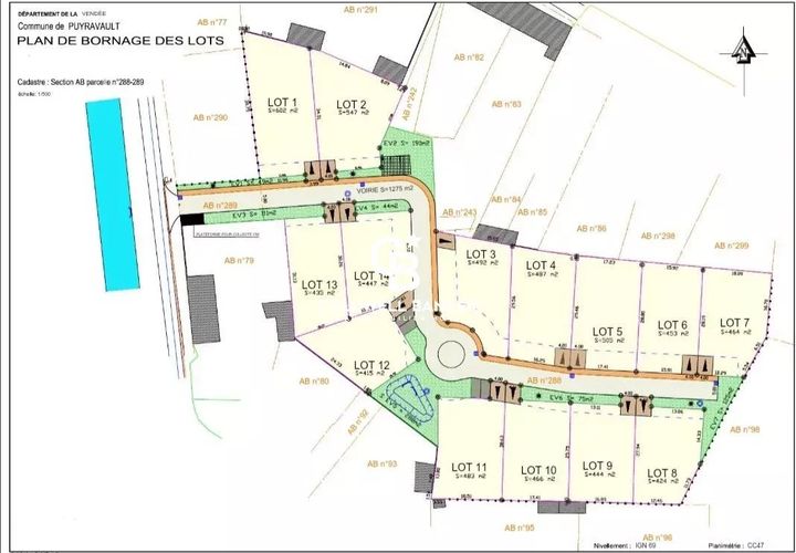 Terra a Puyravault, Vendee, Puyravault - € 27.500 | Ref: 0087AM-LOT11 - foto 1