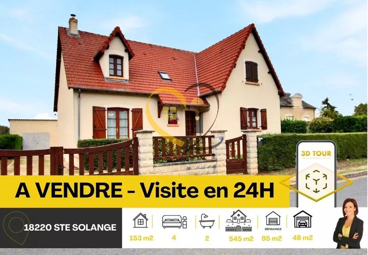 Villa a Sainte-Solange, Cher, Sainte-Solange - € 173.000 | Ref: 86394647 - foto 1