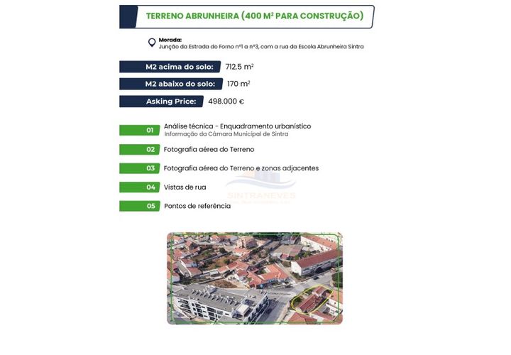 Helårsgrund i Sintra, Lisbon, Sintra - € 498.000 | Ref: AP9595 - foto 1