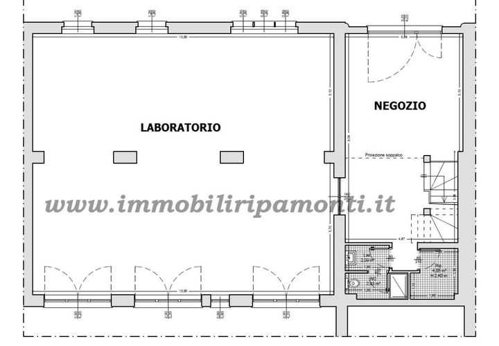 L'establiment comercial a Lecco, Lecco, Lecco - € 2.000/mes | Ref: Rif. 54L - foto 1