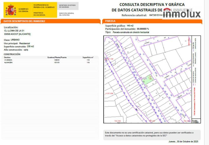 Finca i Agost, Alicante, Agost - € 65.000 | Ref: 5386 - foto 1