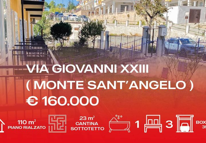 Leilighet i Monte Sant'Angelo, Foggia, Monte Sant'Angelo - € 160 000 | Ref: VIA GIOVANNI XXIII - foto 1