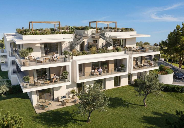 Lejlighed i Antibes, Alpes-Maritimes, Antibes - € 635.000 | Ref: LES TERRASSES D'OLIVIA - 102 - foto 1