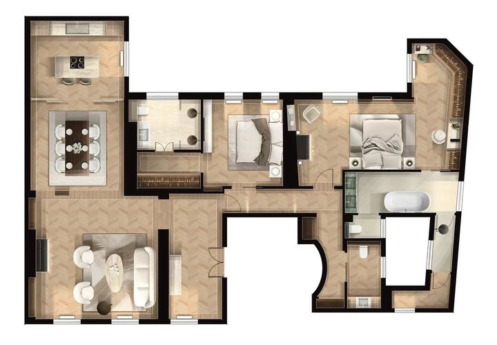 Lejlighed i Paris, Paris, Paris - € 2.990.000 | Ref: HH-15982271 - foto 1