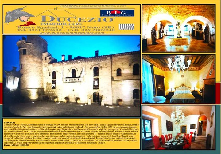 Villa i Pontassieve, Florence, Pontassieve - € 14.000.000 | Ref: 18CF - foto 1