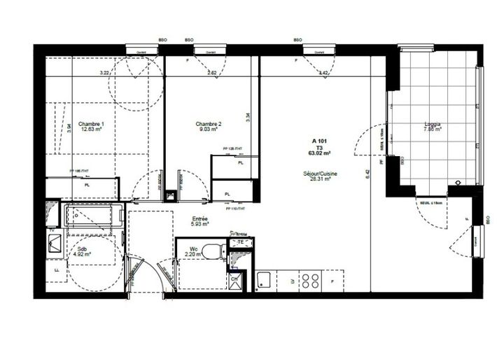 Apartament a Albertville, Savoie, Albertville - € 850/mes | Ref: 10839 - foto 1