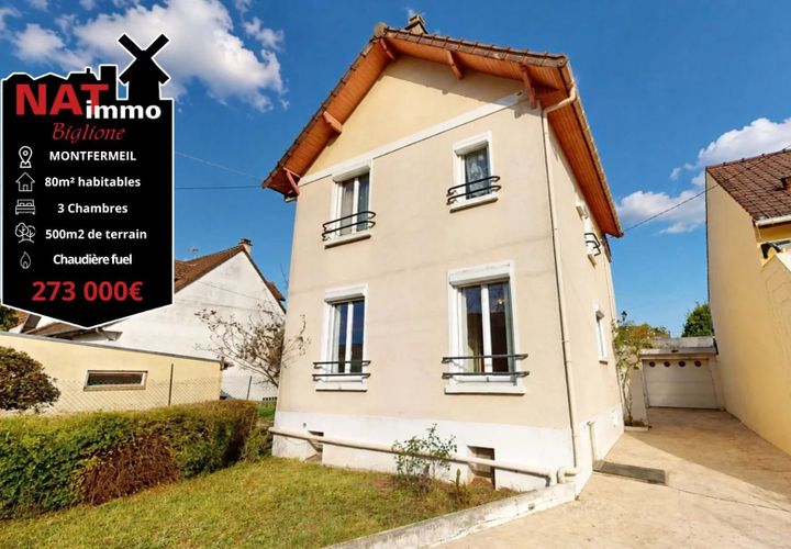 Villa a Montfermeil, Seine-Saint-Denis, Montfermeil - € 273.000 | Ref: 86444474 - foto 1