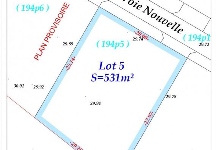 Helårsgrund i Hazebrouck, Nord, Hazebrouck - € 61.000 | Ref: PL05_ZUYTPEENE - foto 1