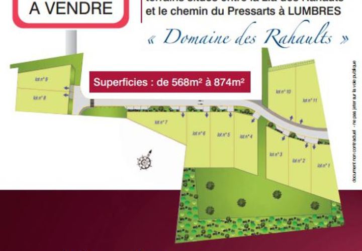 Terra a Lumbres, Pas-de-Calais, Lumbres - € 65.500 | Ref: PL09_LUMBRES - foto 1