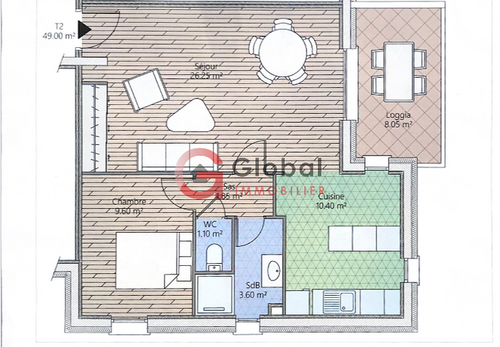 Lejlighed i Marseille, Bouches-du-Rhone, Marseille - € 253.160 | Ref: 7702 - foto 1