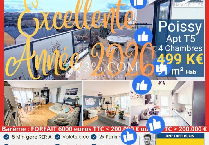 Leilighet i Poissy, Yvelines, Poissy - € 475 000 | Ref: 431_V5230062475 - foto 1