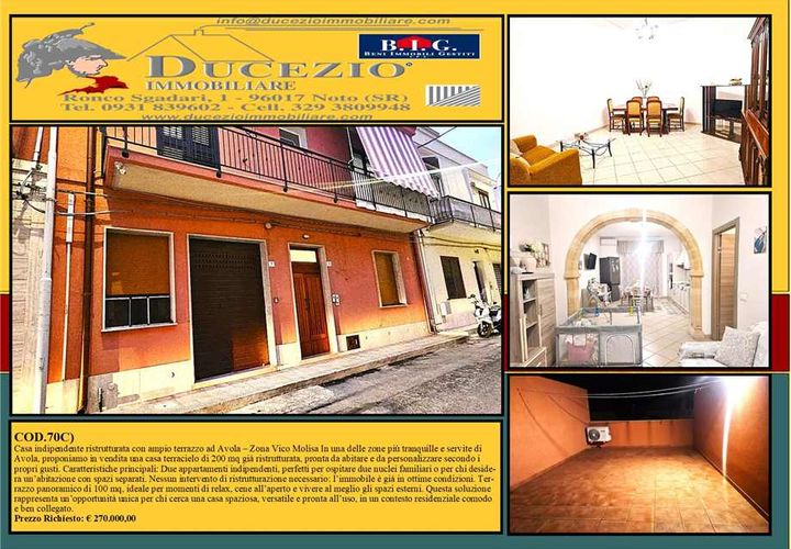 Byhus i Avola, Siracusa, Avola - € 270.000 | Ref: 70C - foto 1