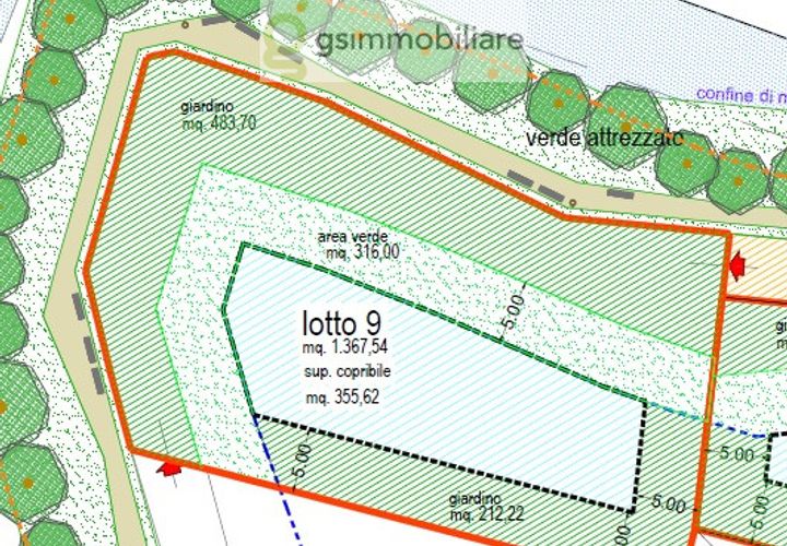 Terra a Poncarale, Brescia, Poncarale - € 175.000 | Ref: M99 - lotto9 - foto 1