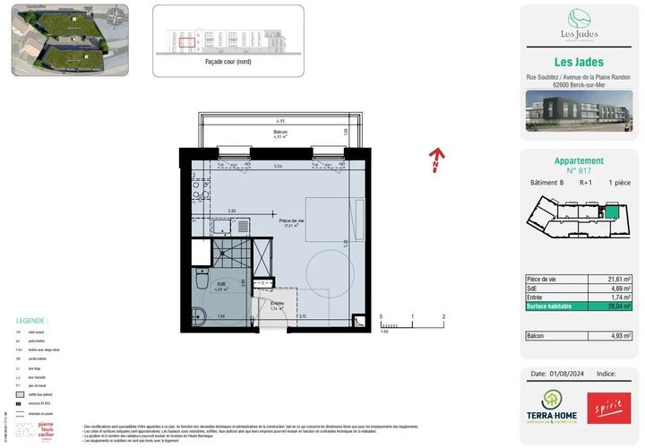 Lejlighed i Berck, Pas-de-Calais, Berck - € 154.900 | Ref: 86489588 - foto 1