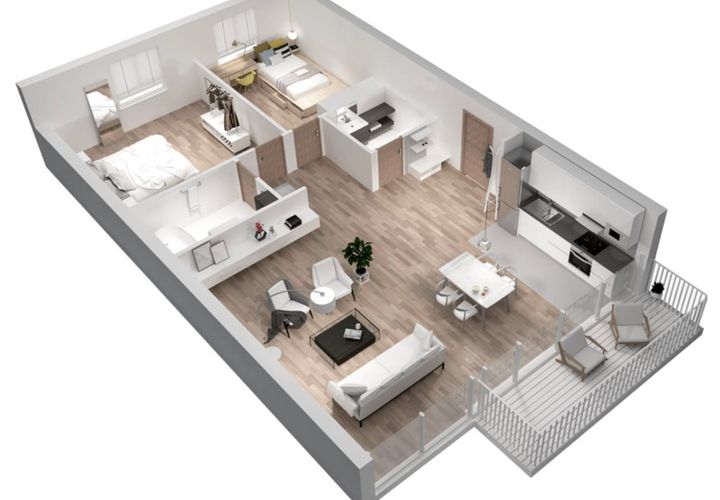 Lejlighed i Dijon, Cote-d'Or, Dijon - € 222.000 | Ref: 830039663925 - foto 1
