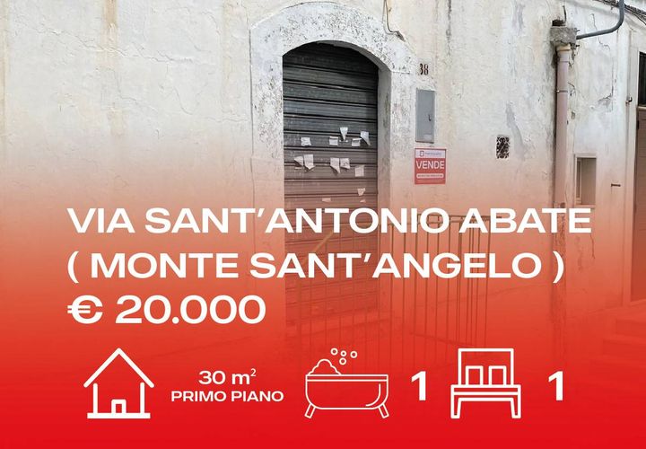 Leilighet i Monte Sant'Angelo, Foggia, Monte Sant'Angelo - € 20 000 | Ref: VIA SANT'ANTONIO ABATE - foto 1