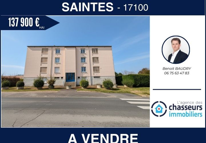 Leilighet i Saintes, Charente-Maritime, Saintes - € 127 900 | Ref: getkey_u_504685043 - foto 1